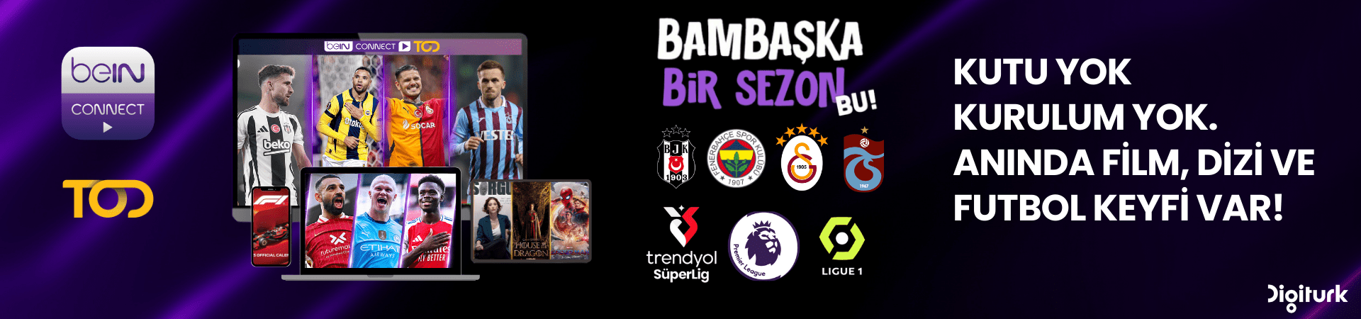 Digiturk Kampanya Seçimi Banner