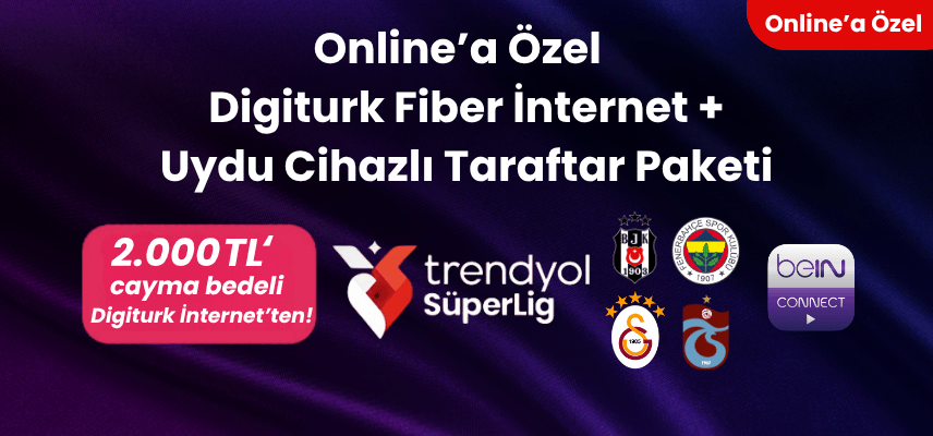 Digiturk İnternetli Eğlencenin ve Avrupanın Yıldızı